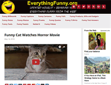 Tablet Screenshot of everythingfunny.org